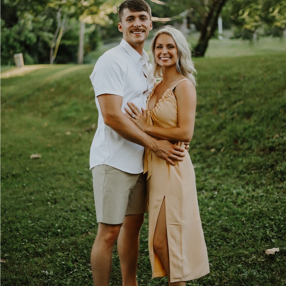 Cinched Neck Slip Dress